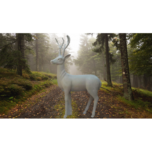 تمثال غزاله 